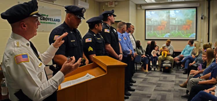 *PHOTOS* Groveland Police and Fire Departments Recognize First Responders and Dispatchers for Extraordinary Work