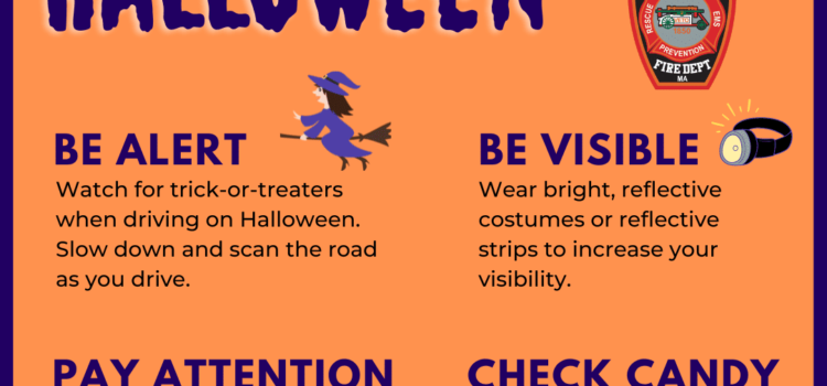 Groveland Police and Fire Share Tips for Celebrating Halloween and Trick-or-Treating Safely